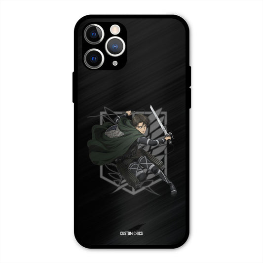 Captain Levi iPhone 11 Pro Mobile Back Cover - Anime PrintShield Case