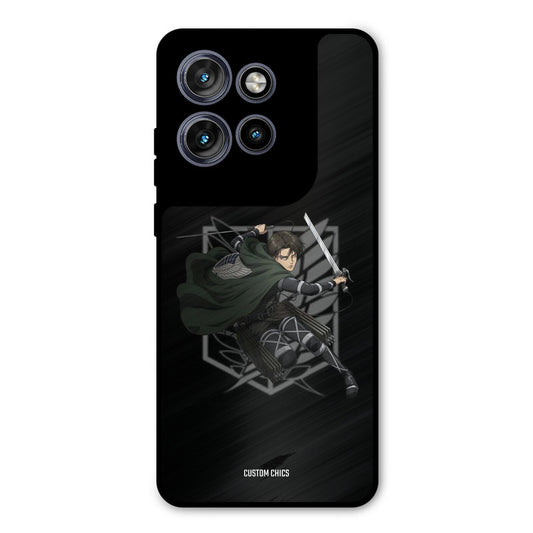 Captain Levi Motorola Edge 50 Neo Mobile Back Cover - Anime PrintShield Case