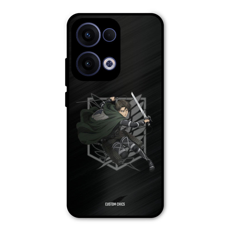 Captain Levi Oppo Reno 13 5G Mobile Back Cover - Anime PrintShield Case