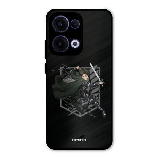 Captain Levi Oppo Reno 13 5G Mobile Back Cover - Anime PrintShield Case