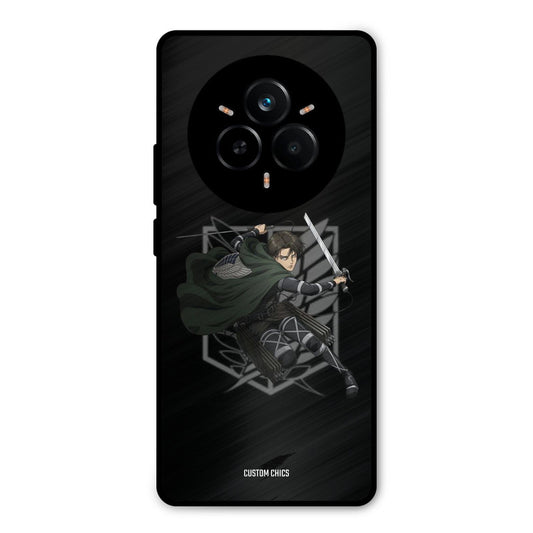 Captain Levi Realme 14 Pro Plus Mobile Back Cover - Anime PrintShield Case