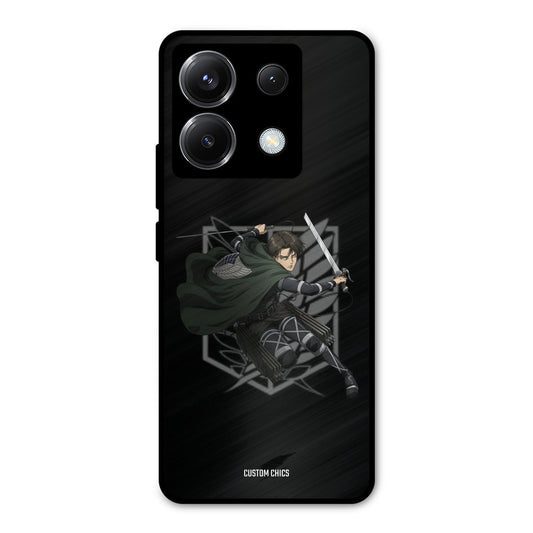 Captain Levi Poco X6 Mobile Back Cover - Anime PrintShield Case