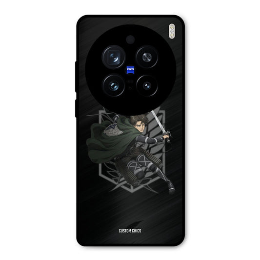 Captain Levi Vivo X200 Pro Mobile Back Cover - Anime PrintShield Case