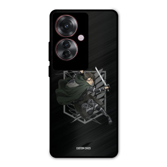 Captain Levi Oppo F25 Pro Mobile Back Cover - Anime PrintShield Case