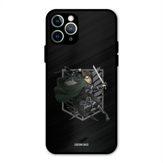 Captain Levi iPhone 11 Pro Max Mobile Back Cover - Anime PrintShield Case