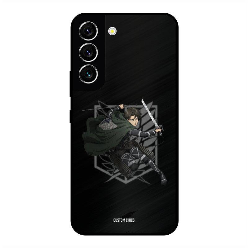 Captain Levi Samsung Galaxy S22 Mobile Back Cover - Anime PrintShield Case
