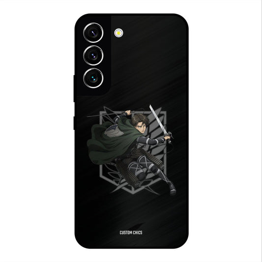 Captain Levi Samsung Galaxy S22 Mobile Back Cover - Anime PrintShield Case