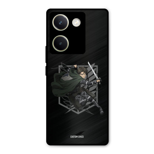 Captain Levi Vivo Y200 Pro Mobile Back Cover - Anime PrintShield Case