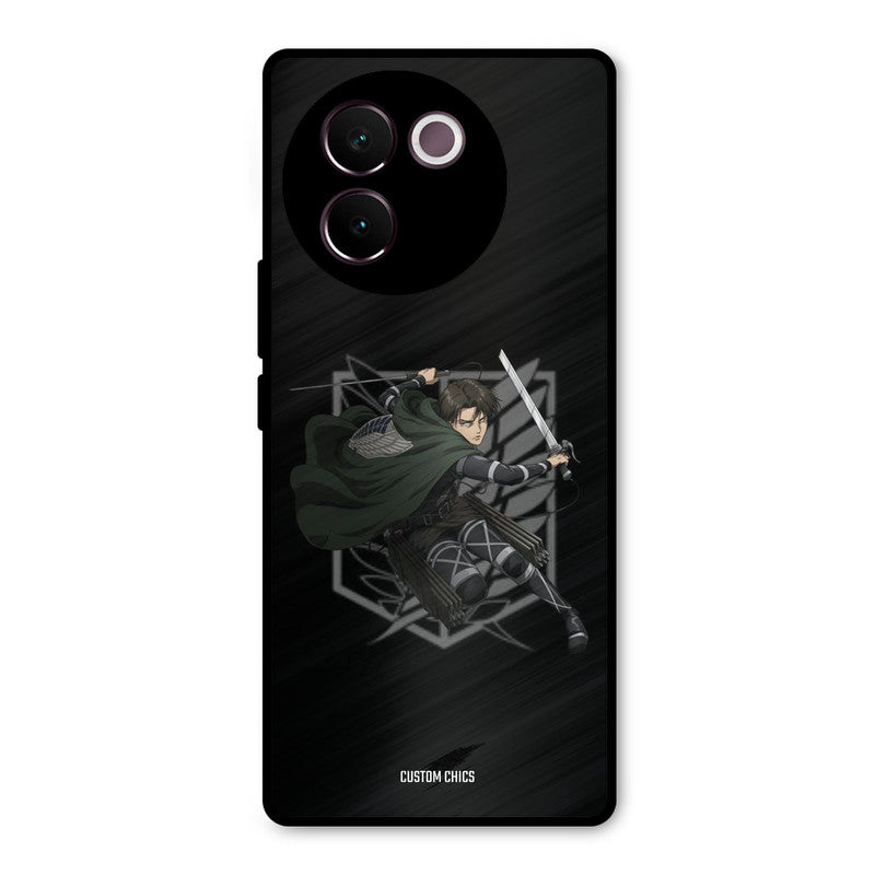 Captain Levi Vivo V30e Mobile Back Cover - Anime PrintShield Case