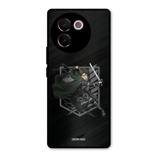 Captain Levi Vivo V30e Mobile Back Cover - Anime PrintShield Case