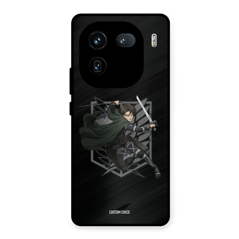 Captain Levi iQOO 12 Mobile Back Cover - Anime PrintShield Case