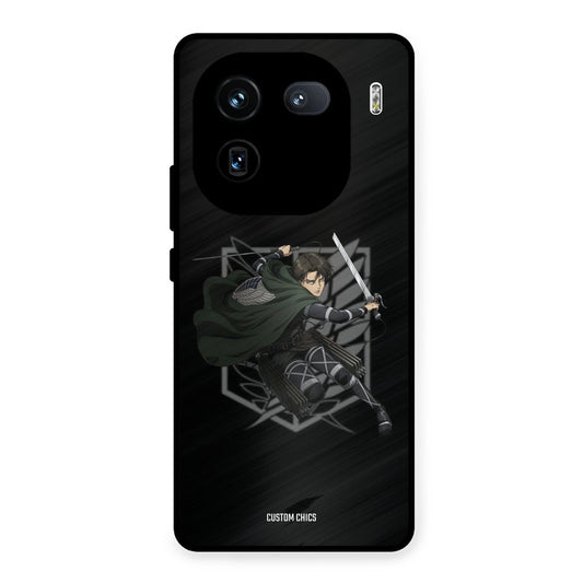 Captain Levi iQOO 12 Mobile Back Cover - Anime PrintShield Case