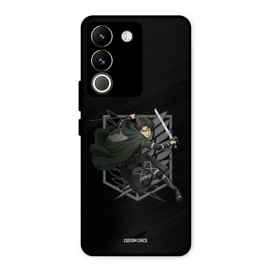 Captain Levi Vivo Y200 Mobile Back Cover - Anime PrintShield Case