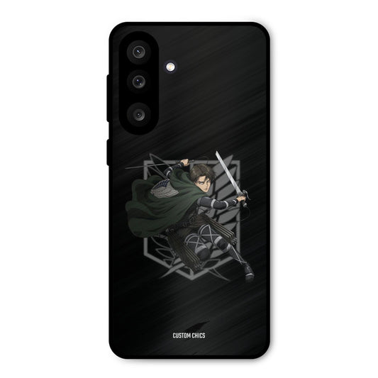 Captain Levi Samsung Galaxy M56 Mobile Back Cover - Anime PrintShield Case