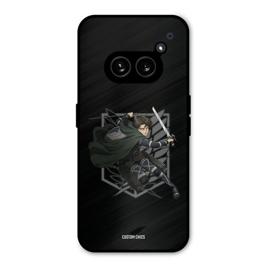 Captain Levi Nothing Phone 2a Mobile Back Cover - Anime PrintShield Case