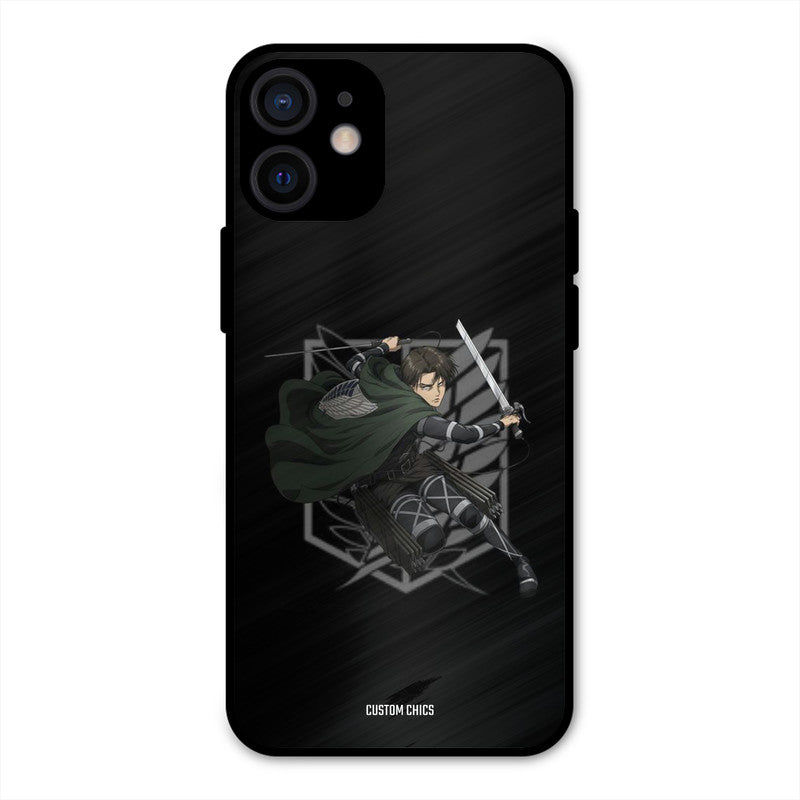 Captain Levi iPhone 12 Mini Mobile Back Cover - Anime PrintShield Case