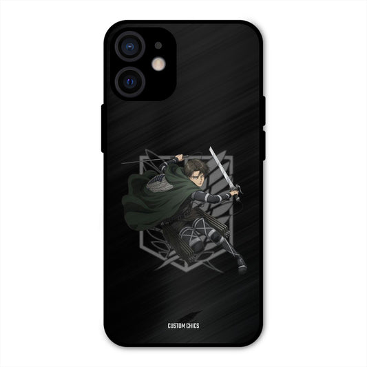 Captain Levi iPhone 12 Mini Mobile Back Cover - Anime PrintShield Case