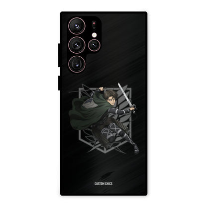 Captain Levi Samsung Galaxy S22 Ultra Mobile Back Cover - Anime PrintShield Case