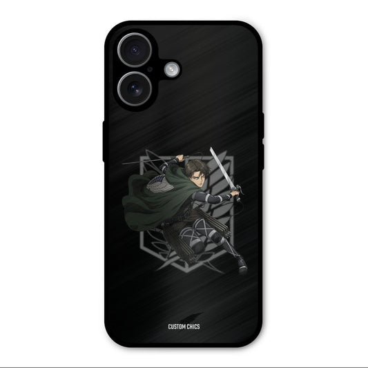 Captain Levi iPhone 17 Mobile Back Cover - Anime PrintShield Case