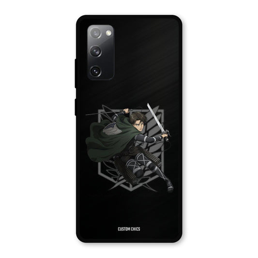 Captain Levi Samsung Galaxy S20 FE Mobile Back Cover - Anime PrintShield Case