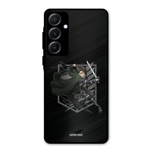 Captain Levi Samsung Galaxy A55 5G Mobile Back Cover - Anime PrintShield Case