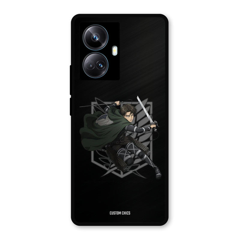 Captain Levi Realme 10 Pro Plus Mobile Back Cover - Anime PrintShield Case