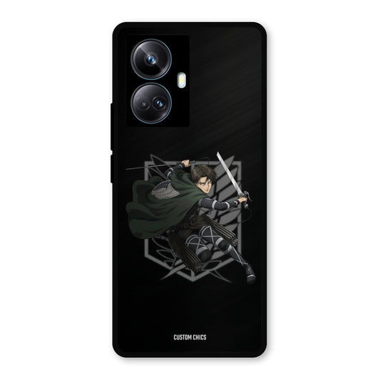 Captain Levi Realme 10 Pro Plus Mobile Back Cover - Anime PrintShield Case