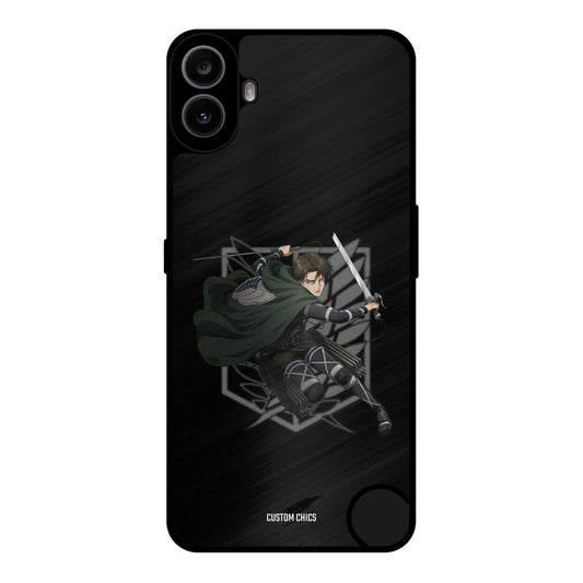Captain Levi Nothing CMF Phone 1 Mobile Back Cover - Anime PrintShield Case