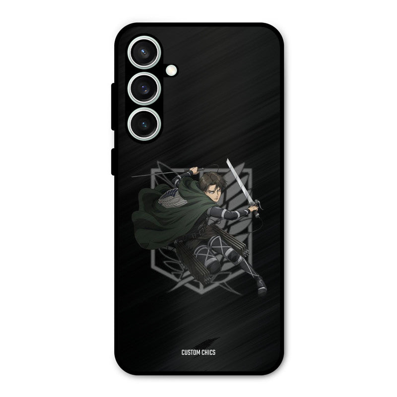 Captain Levi Samsung Galaxy S23 FE Mobile Back Cover - Anime PrintShield Case