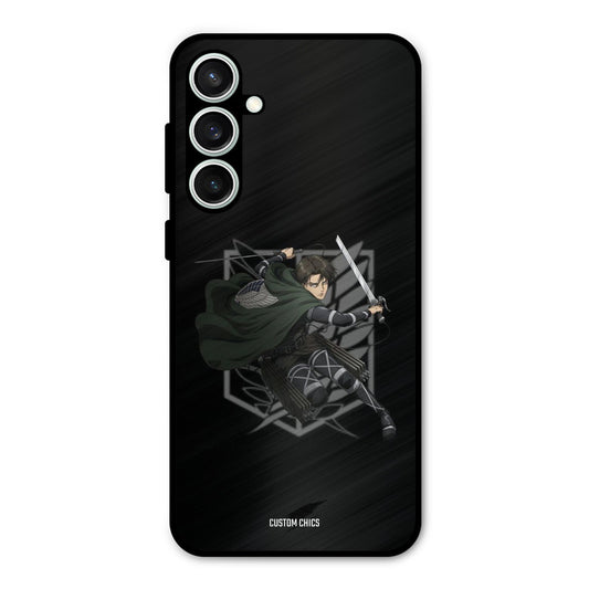 Captain Levi Samsung Galaxy S23 FE Mobile Back Cover - Anime PrintShield Case