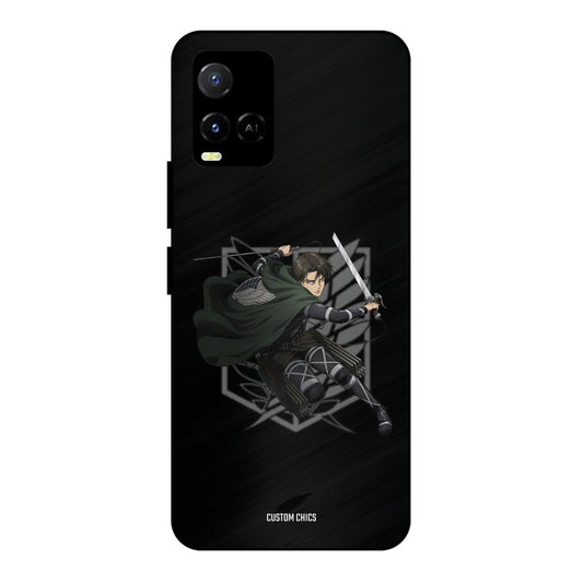 Captain Levi Vivo Y33s Mobile Back Cover - Anime PrintShield Case