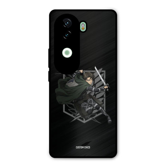 Captain Levi iQOO Z9s Mobile Back Cover - Anime PrintShield Case