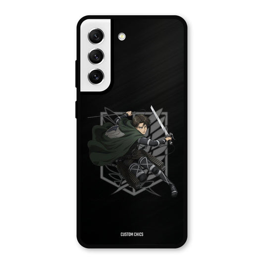 Captain Levi Samsung Galaxy S21 FE 5G Mobile Back Cover - Anime PrintShield Case