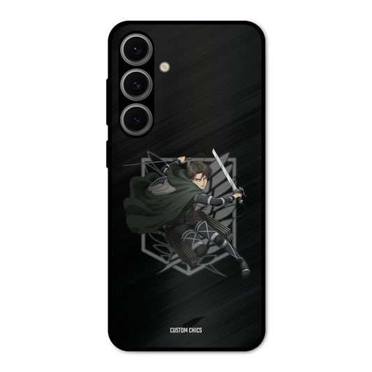 Captain Levi Samsung Galaxy S24 Mobile Back Cover - Anime PrintShield Case