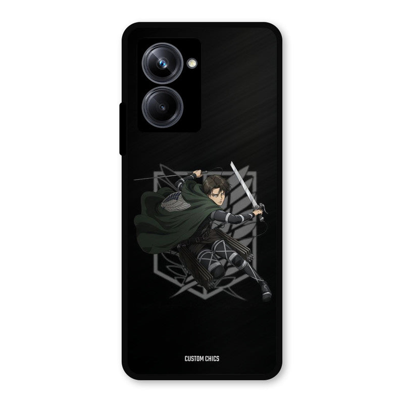 Captain Levi Realme 10 Pro Mobile Back Cover - Anime PrintShield Case