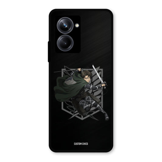 Captain Levi Realme 10 Pro Mobile Back Cover - Anime PrintShield Case