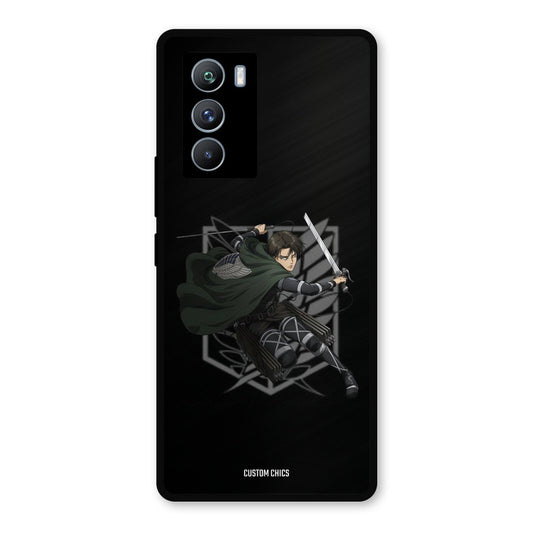 Captain Levi iQOO 9SE Mobile Back Cover - Anime PrintShield Case