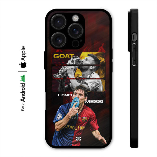 Celebrating Messi Case – Premium PrintShield Mobile Cover