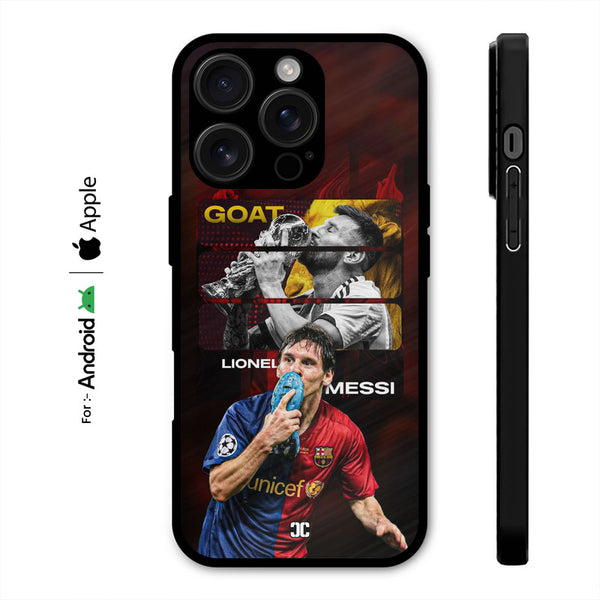Celebrating Messi Case – Premium PrintShield Mobile Cover
