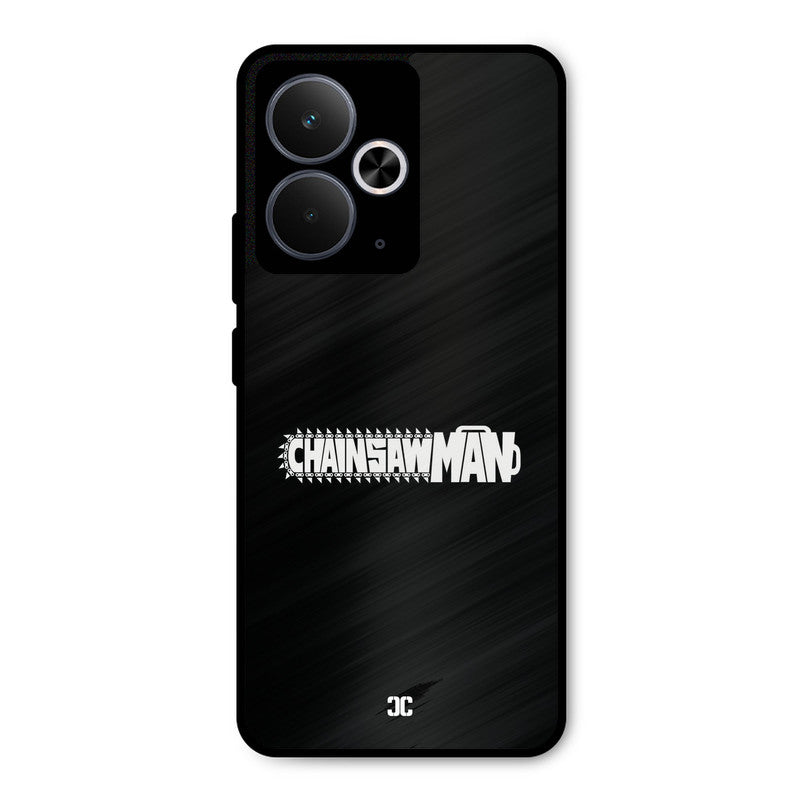 Chainsaw Logo Realme 14T Mobile Back Cover - Anime PrintShield Case