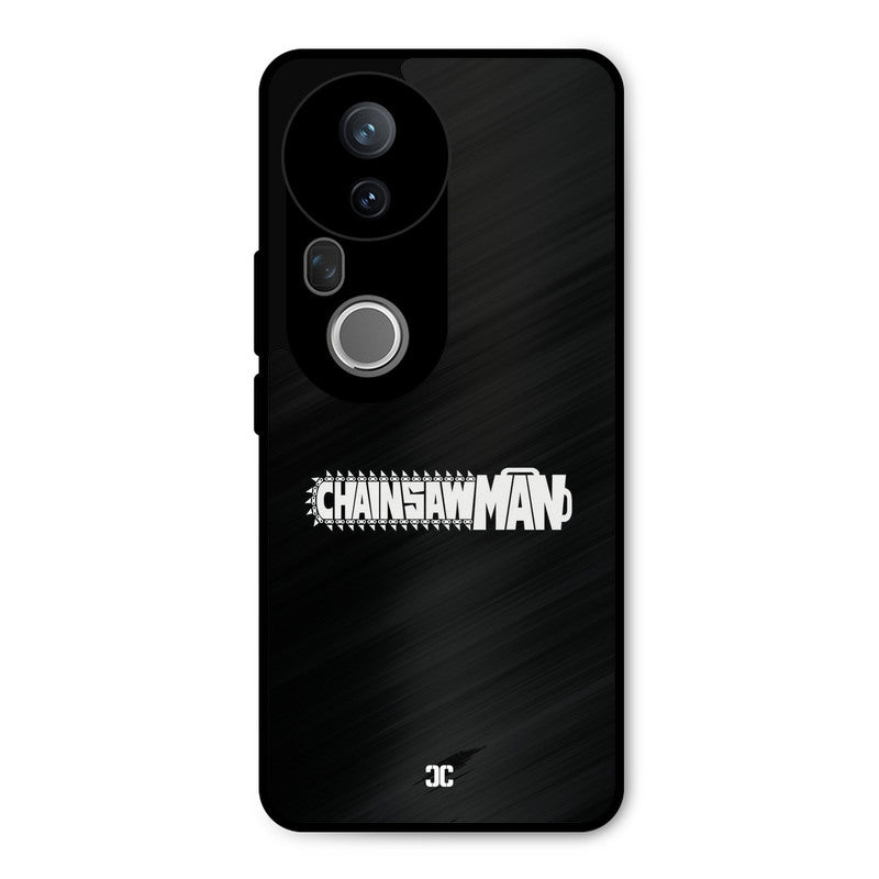 Chainsaw Logo Vivo T4 Ultra Mobile Back Cover - Anime PrintShield Case
