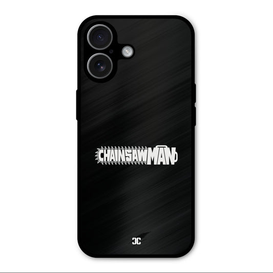 Chainsaw Logo iPhone 17 Mobile Back Cover - Anime PrintShield Case