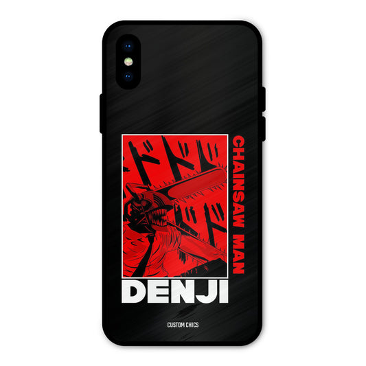 Chainsaw Man iPhone X Mobile Back Cover - Anime PrintShield Case
