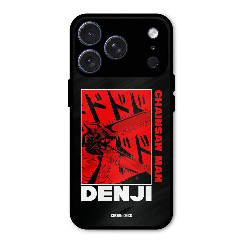 Chainsaw Man iPhone 17 Pro Mobile Back Cover - Anime PrintShield Case