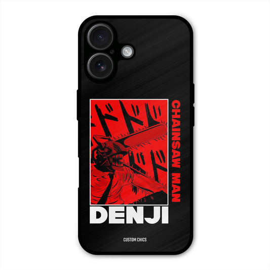 Chainsaw Man iPhone 16 Plus Mobile Back Cover - Anime PrintShield Case