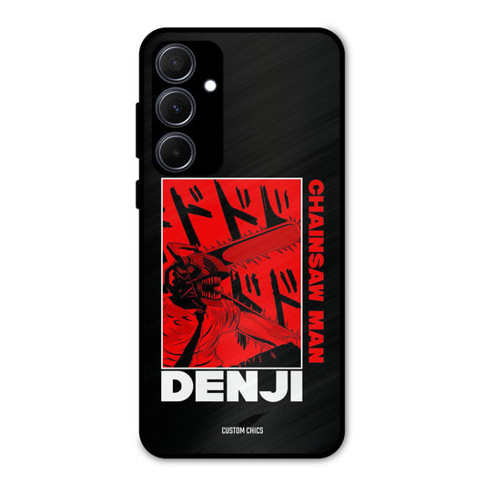 Chainsaw Man Samsung Galaxy A35 5G Mobile Back Cover - Anime PrintShield Case