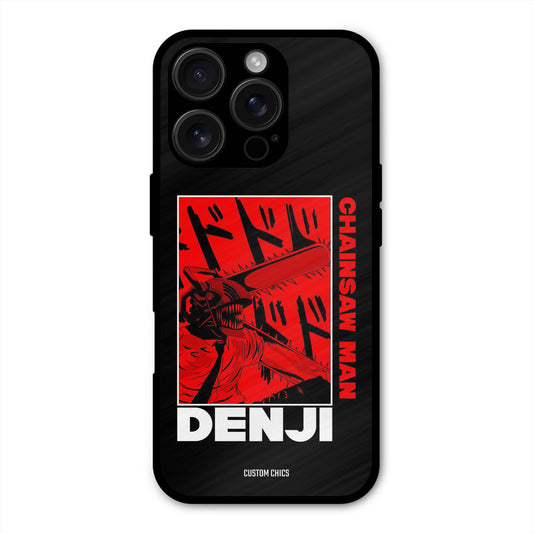 Chainsaw Man iPhone 16 Pro Max Mobile Back Cover - Anime PrintShield Case