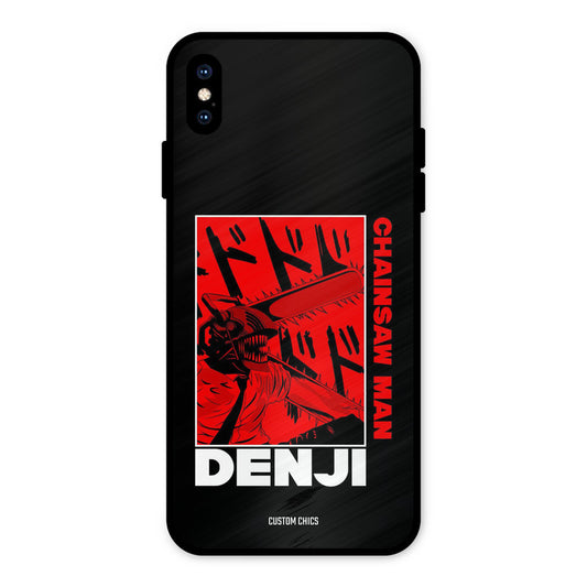 Chainsaw Man iPhone XS Max Mobile Back Cover - Anime PrintShield Case