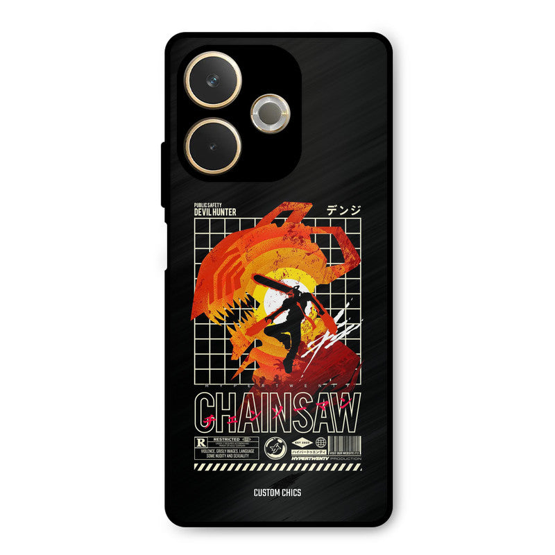 Chainsaw Typo Oppo A5 Pro Mobile Back Cover - Anime PrintShield Case