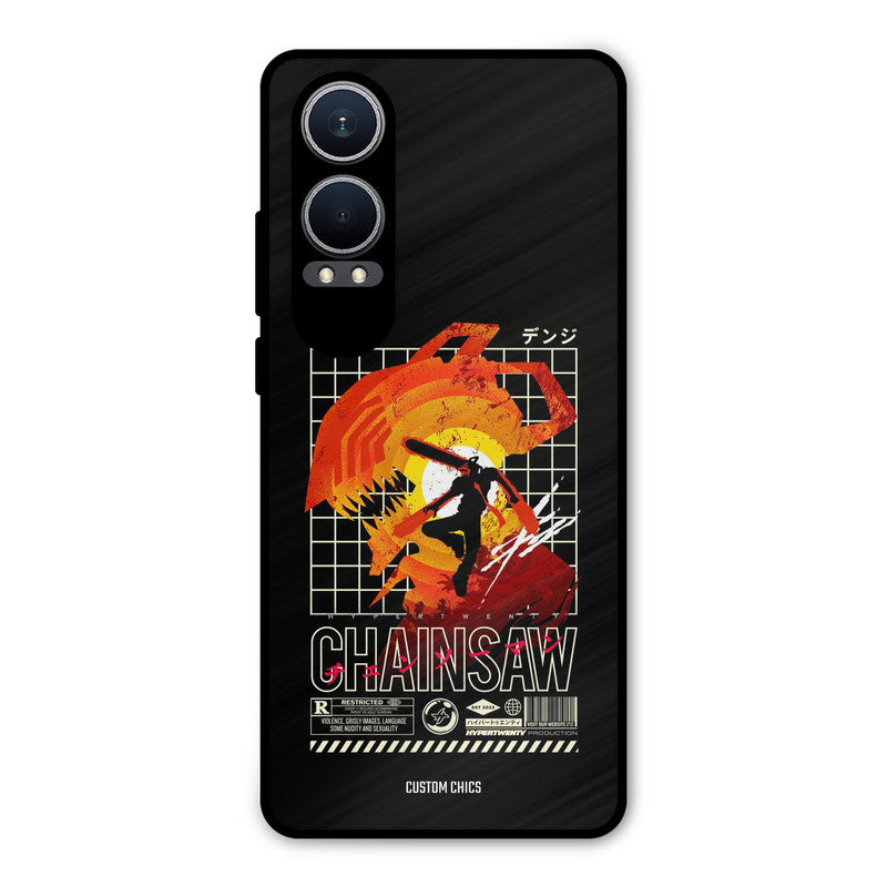 Chainsaw Typo Oneplus Nord CE4 Lite Mobile Back Cover - Anime PrintShield Case